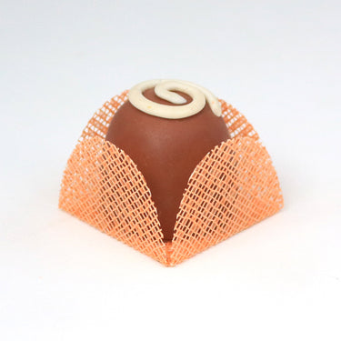 Tela Salmon Coral Mini Dessert Liners - 50 count
